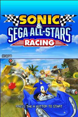 Sonic & SEGA All-Stars Racing Title Screen